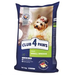 ����� ���� ��� ����� Club 4 Paws Adult Small Breeds � ������� 14 �� (4820215368452)