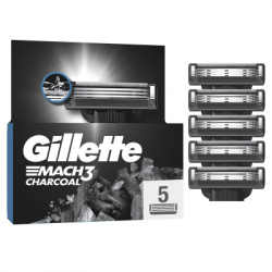   Gillette Mach3 Charcoal   5 . (8700216062770)