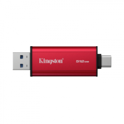 KINGSTON SSD накопичувач зовнішній 512GB Dual USB-A/C Porta ble SSD, Up to 1050MB/s USB 3.2 Gen 2 SPSD/512GB - Картинка 2