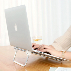 Подставка для ноутбука Ugreen LP230 Foldable Desktop Laptop Stand Silver (80348) - Картинка 3