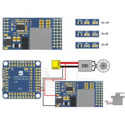 Плата розподілу живлення (PDB) MATEK SVPDB-12S (SVPDB12S) - Картинка 3