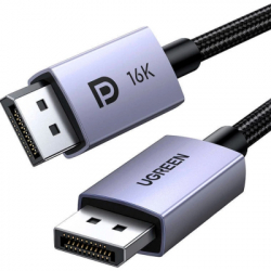������ ������������� DisplayPort M to DisplayPort M 2.0m 16K DP118 black Ugreen (15384)