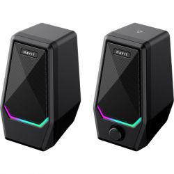 Акустична система Havit SK768 USB RGB Black (6939119042585) - Картинка 3