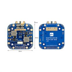 Плата розподілу живлення (PDB) MATEK FCHUB-12S (FCHUB12S) - Картинка 2