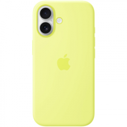 ����� �� ��������� �������� Apple Silicone iPhone 17 Neon Yellow Model A3558 (MGEV4ZM/A)