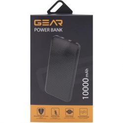 ������� ������������� GEAR 10000mAh, 10W, USB-TypeC, 2*USB-A, Micro-USB, black (SL10) - �������� 5