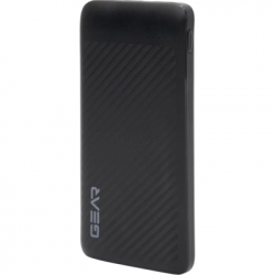   GEAR 10000mAh, 10W, USB-TypeC, 2*USB-A, Micro-USB, black (SL10)