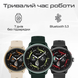 Смарт-годинник HiFuture vela darkgreen (vela.darkgreen) - Картинка 5