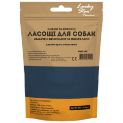 Лакомство для собак Lucky Star Кролиное ухо с мясом утки 85 г (4820281500114) - Картинка 2
