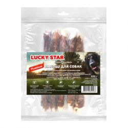 Лакомство для собак Lucky Star Куриное вяленое мясо на супербольшой кальцинированной палочке 500 г (4820144302466) - Картинка 2