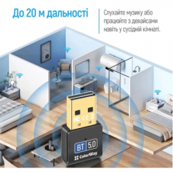 USB Bluetooth адаптер ColorWay Bluetooth BT 5.0 - Картинка 11