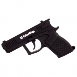   USB 64Gb ColorWay "Pistol", Black, USB 3.0 (CW-USBPL64)