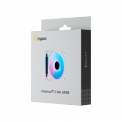 Кулер до корпусу OCYPUS GAMMA F12 WH ARGB (GAMMA-F12-WH1AM00X-GL) - Картинка 6