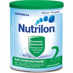Дитяча суміш Nutrilon Кисломолочна 2 400 г (5900852073281) - Картинка 2