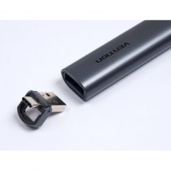 Презентер Vention PowerPoint Clicker with Red Laser Pointer Gray (KQIH0) - Картинка 7
