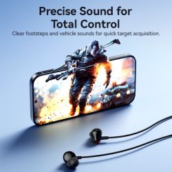 Навушники Vention Echo Lite 3.5mm In-Ear Wired Black (GBABAV) - Картинка 6