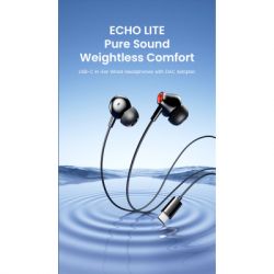 Навушники Vention Echo Lite USB-C In-Ear Wired Black (GBBBAV) - Картинка 3