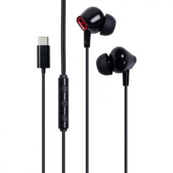 ��������� Vention Echo Lite USB-C In-Ear Wired Black (GBBBAV)