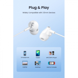 ��������� Vention Echo Lite 3.5mm In-Ear Wired White (GBAWAV) - �������� 11