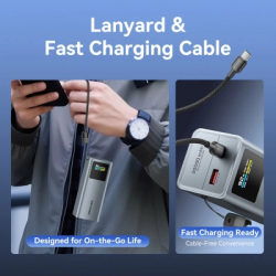 ������� ������������ Vention 20000 mAh 100W Gray TFT Display Type (FKCH0) - �������� 5