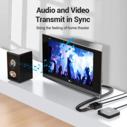 Конвертор HDMI to RCA Metal Type black Vention (AEEB0) - Картинка 5