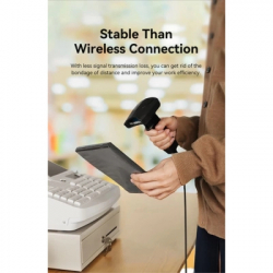 Дата кабель USB 2.0 AM/AF 30.0m Active black Vention (CBKBT) - Картинка 5