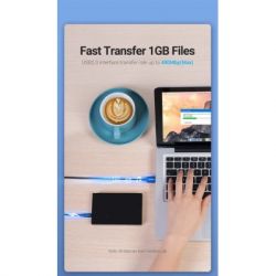 Дата кабель USB 2.0 AM to Mini 5P 2.0m black Vention (COMBH) - Картинка 7