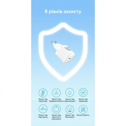 �������� ������� Vention USB-C PD20W GaN white (FEPW0-EU) - �������� 9