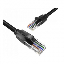 ����-���� 0.5�, UTP cat 6 RJ-45 black Vention (IBEBD)