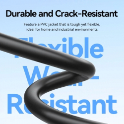 ����-���� 1�, UTP cat 6 RJ-45 black Vention (IBEBF) - �������� 8