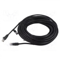 ����-���� 20�, UTP cat 6 RJ-45 black Vention (IBEBQ)