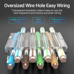 Коннектор RJ45 UTP Cat.6 Modular 10 шт. Vention (IDDR0-10) - Картинка 7