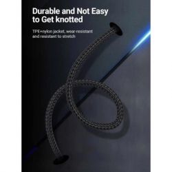 ���� ������ USB-C to USB-C 1.0m 5A aluminum gray Vention (TAEHF) - �������� 3