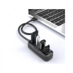 ������������ Vention USB 2.0 to 4xUSB 2.0 0.15m black (VAS-J43-B015) - �������� 6