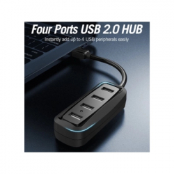 ������������ Vention USB 2.0 to 4xUSB 2.0 0.15m black (VAS-J43-B015) - �������� 8