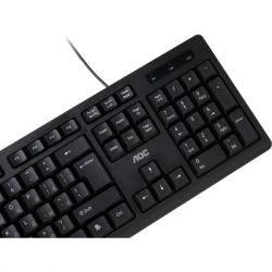 Клавиатура AOC KB100B USB UA Black (KB100B/97) - Картинка 5