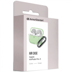 Чохол для навушників Armorstandart Air для Apple Airpods Pro 3 Green (ARM88305) (ARM88305) - Картинка 3