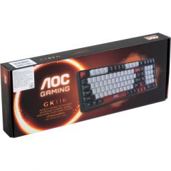 Клавиатура AOC GK116B LED USB UA Black (GK116B/97) - Картинка 12