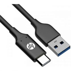 Дата кабель USB 3.0 AM to USB-C 1.0m 3A braided HP (HP_DHC-TC102-1M) - Картинка 2
