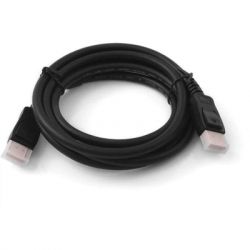 Кабель мультимедийный DisplayPort M to DisplayPort M 1.0m V1.2 4K60Hz black HP (HP_DHC-DP01-1M) - Картинка 4