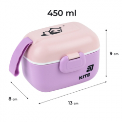 Ланч-бокс Kite 450 мл фіолетовий (K25-1185-1) - Картинка 2