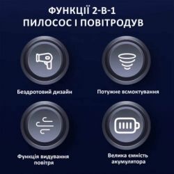 ������� Aspiring Aspiring Gale 4 Blow air Wireless and Cord 17000 Pa (GL16P12K) - �������� 10