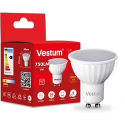 �������� Vestum MR16 8W 3000K 220V GU10 (1-VS-1507)