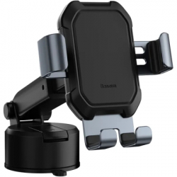 ������������� ������������� Baseus Tank gravity car mount holder with suction base Tarnish Black (SUYL-TK01)