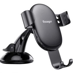 ������������� ���������� Essager MoJack Gravity Car Phone Holder (osculum type) Black (EZJXP-MJ01)