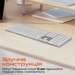 Клавиатура Meetion K230 Bluetooth/Wireless Black (MT-K230MW-A-RUA) - Картинка 6