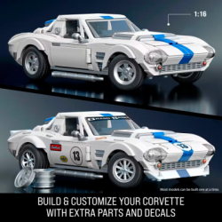 ������ Hot Wheels Brick Shop Elite Corvette Grand Sport 918 ������� (JGR31) - �������� 2