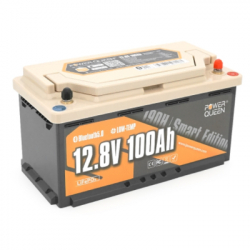 ������� LiFePo4 Power Queen RV190 12.8V 100Ah H190 (P12V100-RV190-BT-4-AC150)