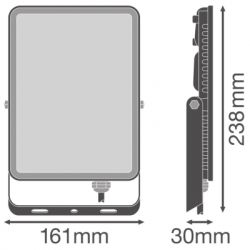Прожектор LEDVANCE FL ESSENTIAL 50W 830 BK IP65 (4058075768116) - Картинка 8