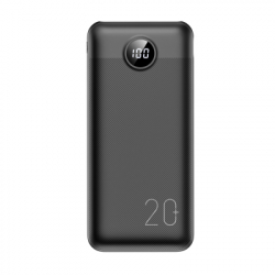 ������� ������������ VEGER 20000mAh L20S 20W PD QC LCD black (6970453555362)